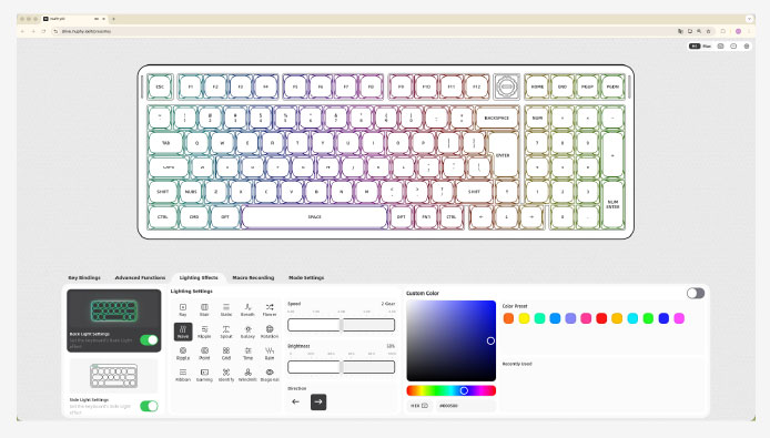 NuPhy Air100 V3 99 Keys 100% Low-Profile Hot-Swap Wireless Mechanical Keyboard