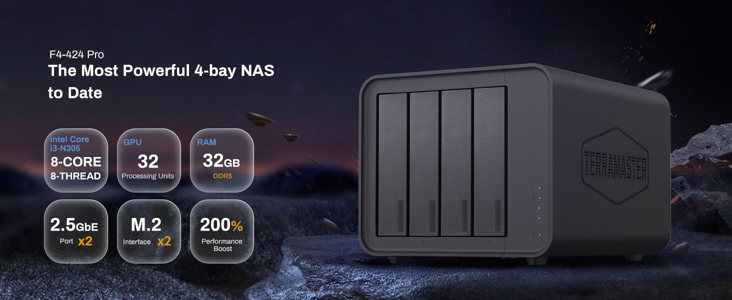 Peak Performance 4Bay NAS