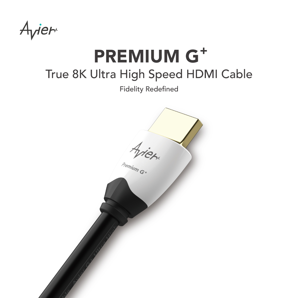 Avier PREMIUM G+ True 8K Ultra High Speed HDMI Cable 01