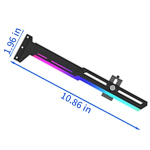 Support the SYNC function of the 5V ARGB motherboard. Multi-interface design,the 5V 3PIN interface c