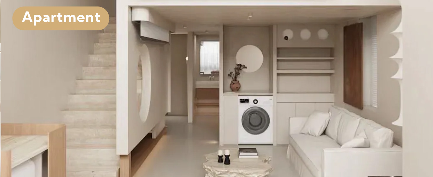 Suitable for apartments