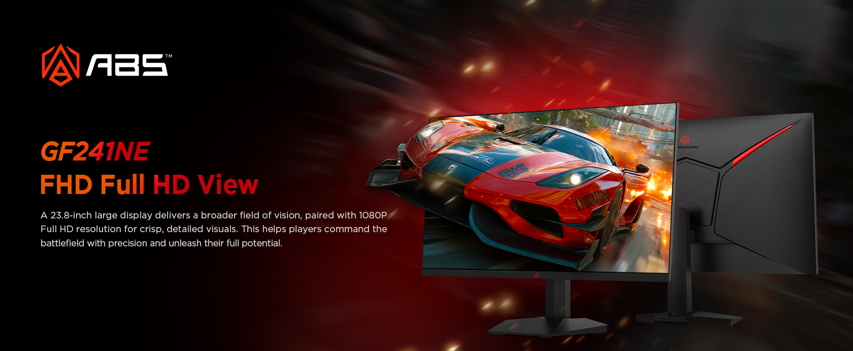 Hero Image: ABS GF241NE FHD Full HD View