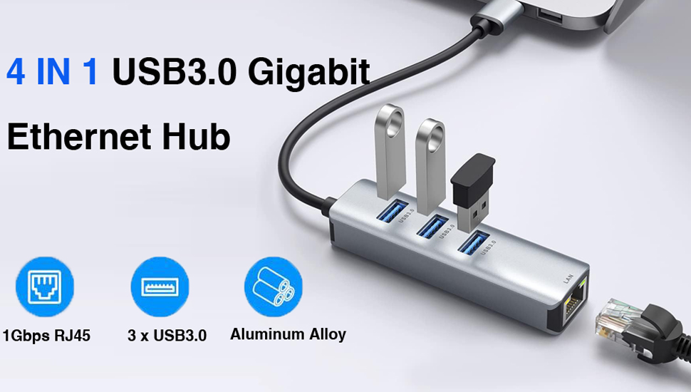 USB 3.0 to Ethernet Adapter