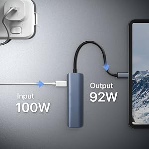 100W PD fast charging port