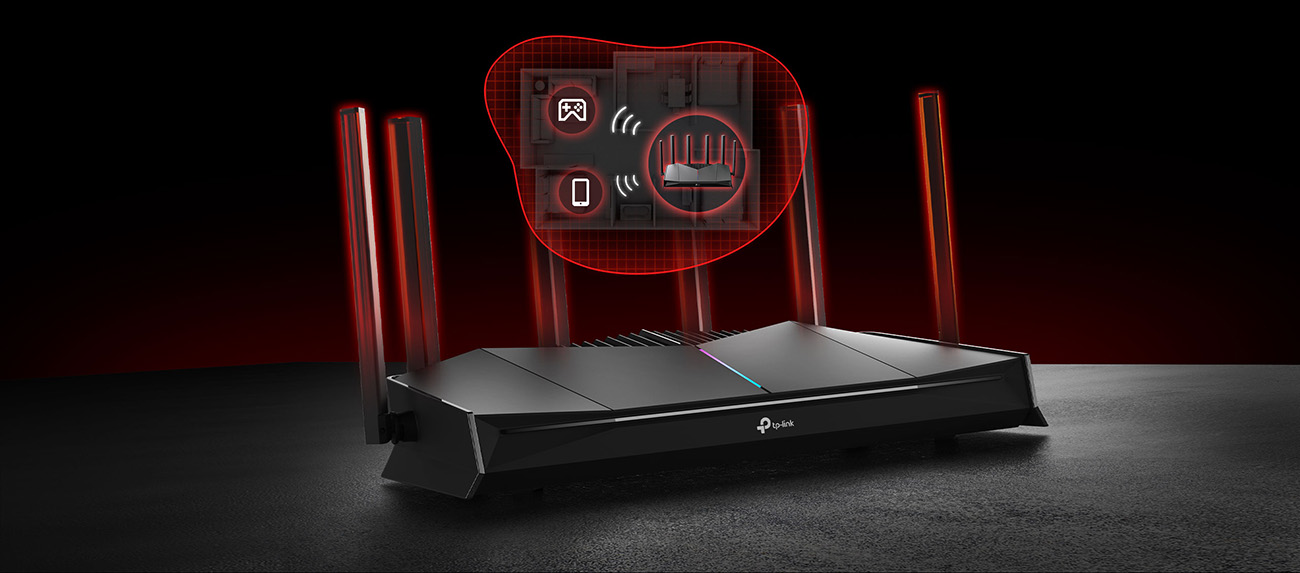 TP-Link Archer GE400 BE6500 Wireless Dual-Band WiFi 7 Gaming Router