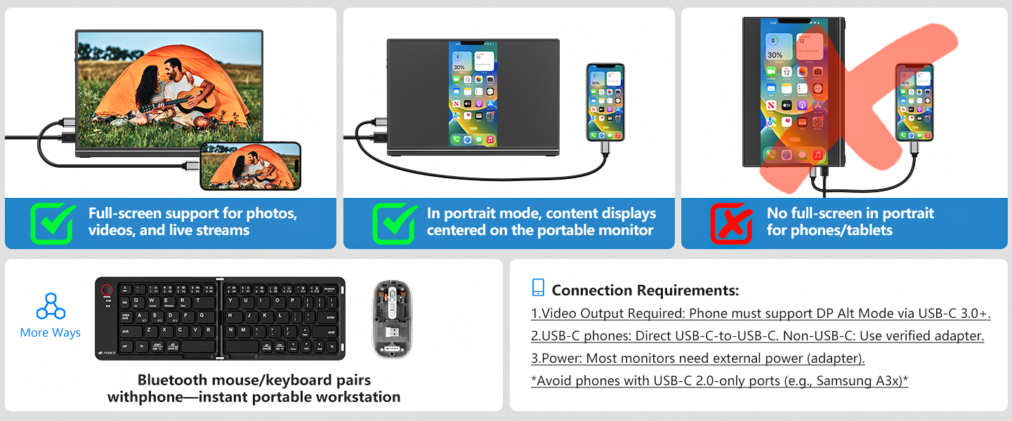 16 Inch Portable Monitor for Laptop