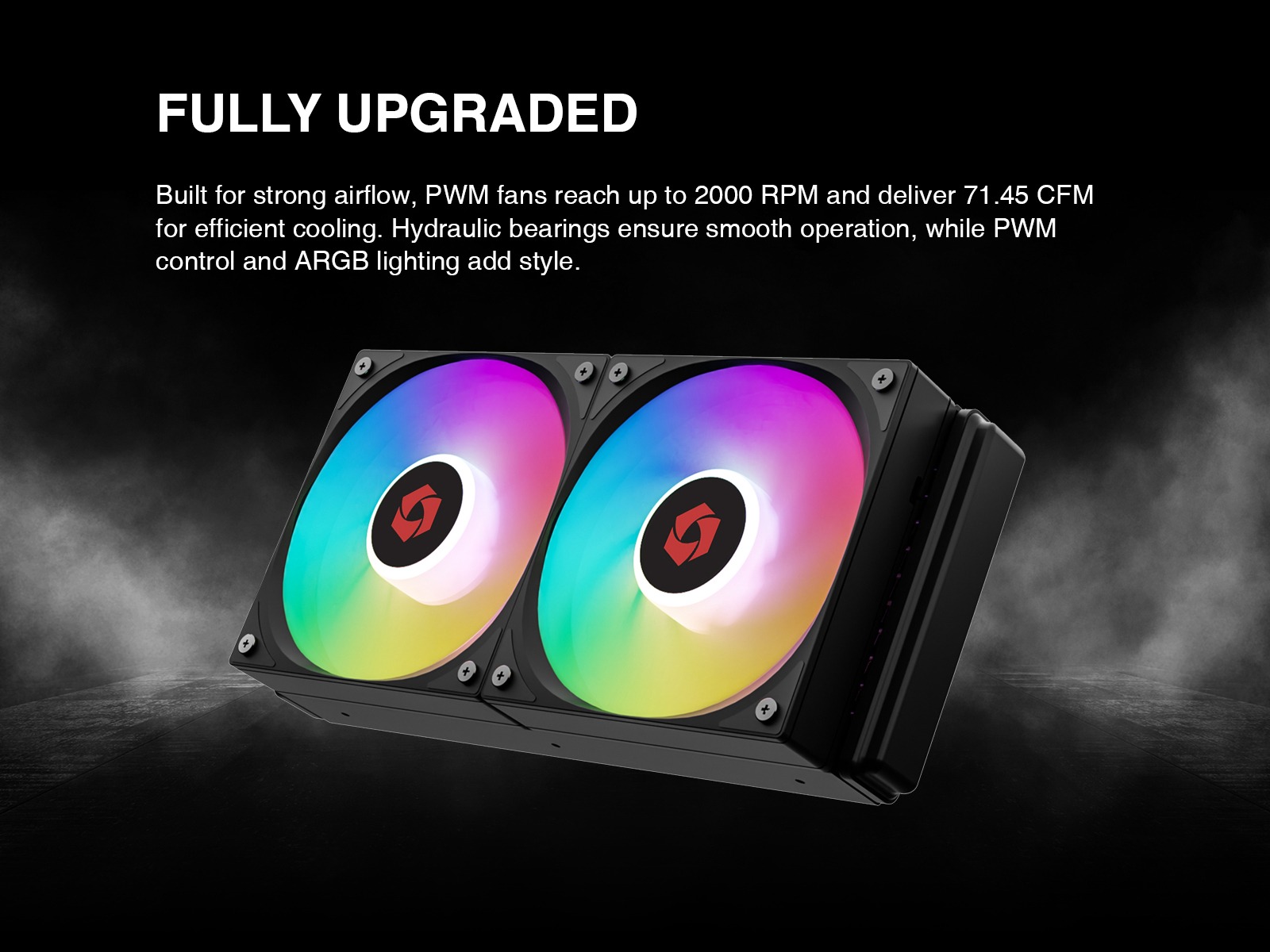 Rosewill AURA GL240 LCD All-in-One CPU Cooler