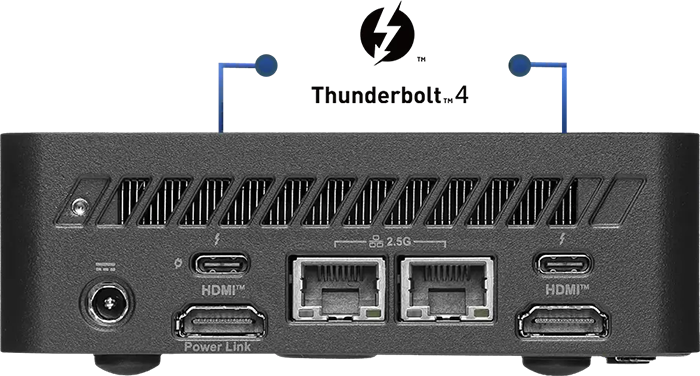 MSI Cubi NUC AI+ 3MG mini PC Barebone
