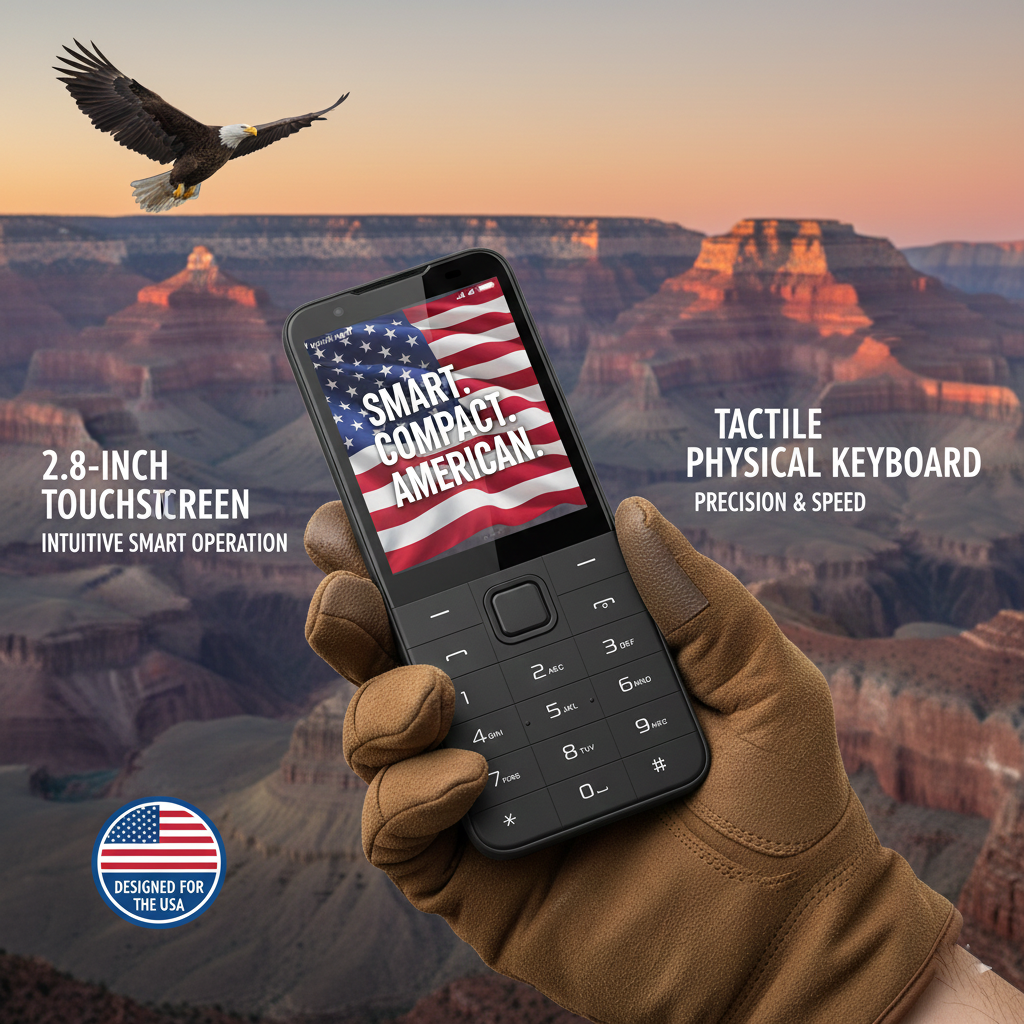 2.8-inch touchscreen