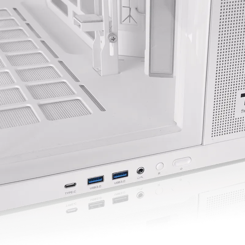 Thermaltake Arcus 280 TG ARGB Micro Tower Chassis - Snow