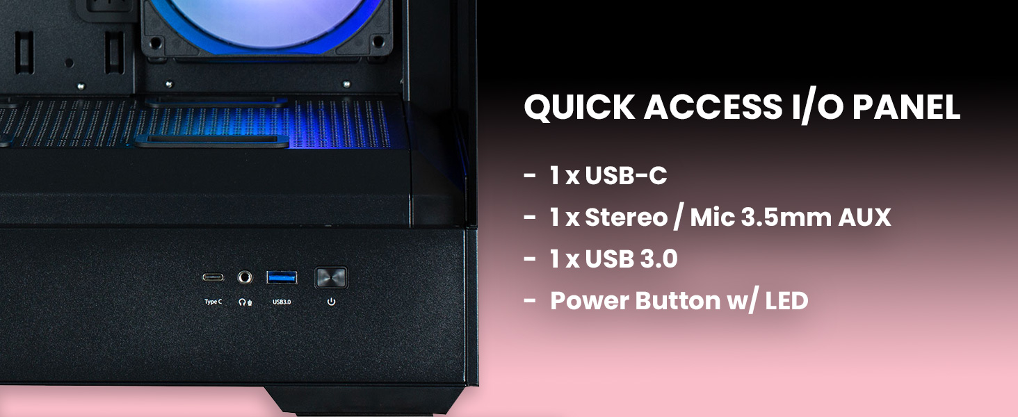 Zalman P30 Premium Panoramic mATX PC Case