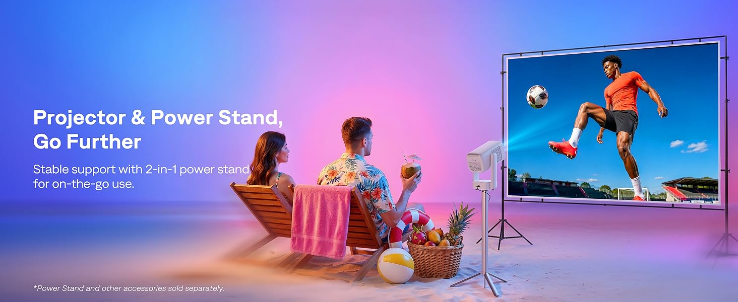 Aurzen EAZZE D1R air Roku TV Smart Projector