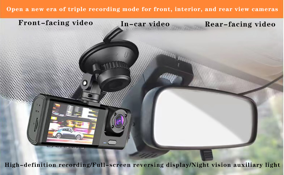 3-channel driving recorder