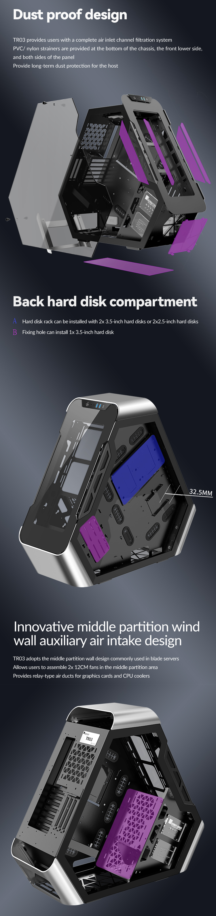 ATX Mid Tower Computer Case