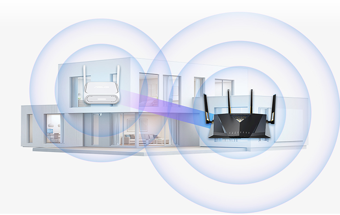 ASUS RT-BE58 Go Dual-band WiFi 7 Portable Travel Router