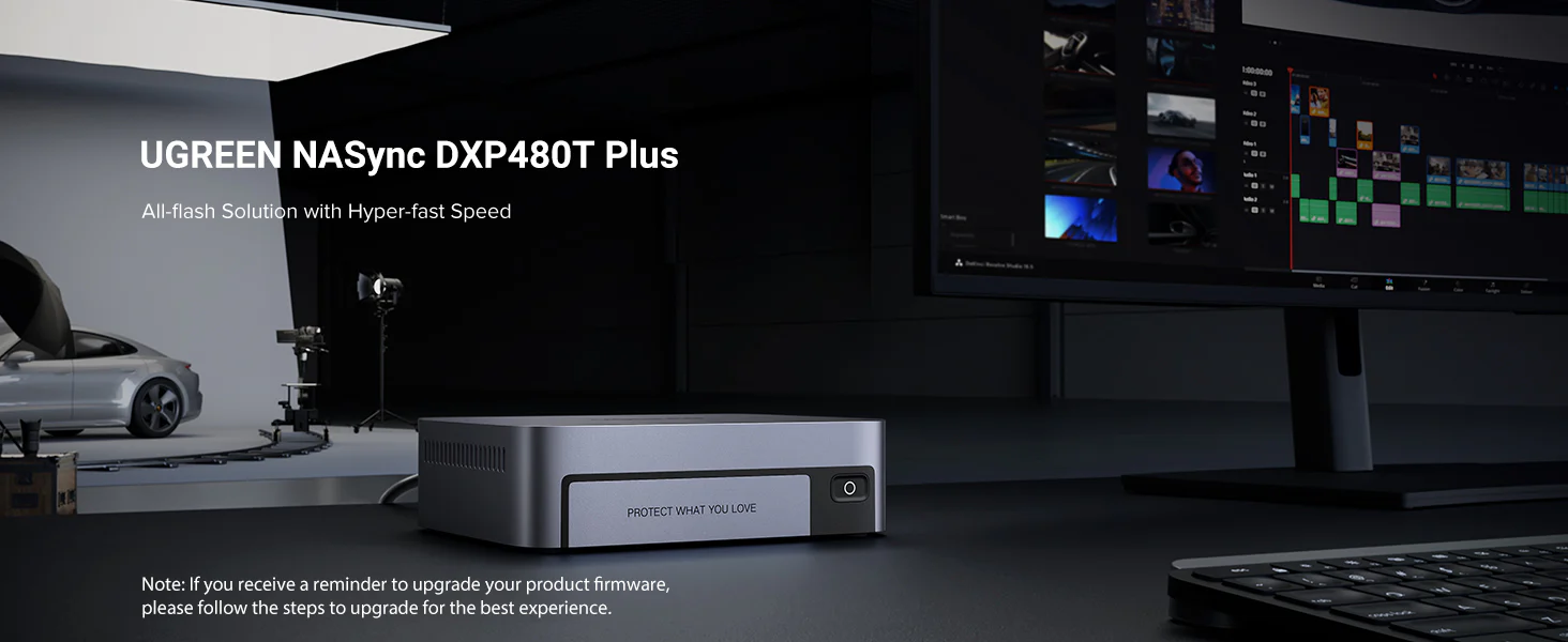 UGREEN NASync DXP480T Plus All-Flash Thunderbolt 4 NAS