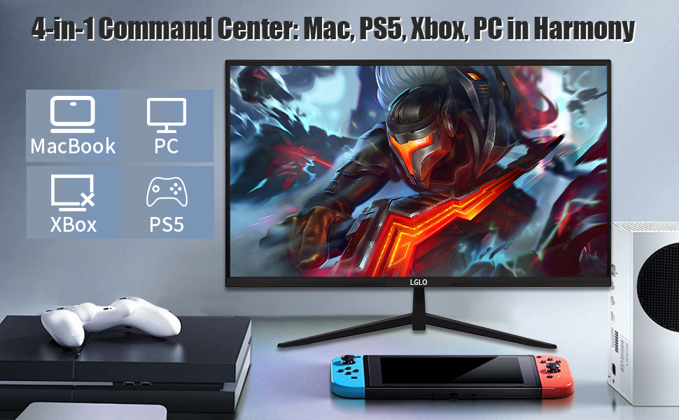 27 inch 4K HDR UHD 3840x2160P 144Hz 99%sRGB monitor 1ms