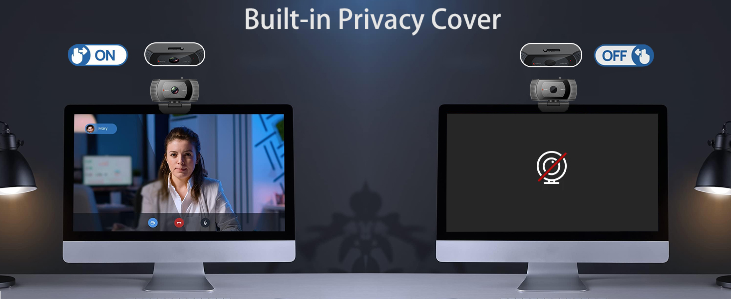 Built-in Privacy Cover