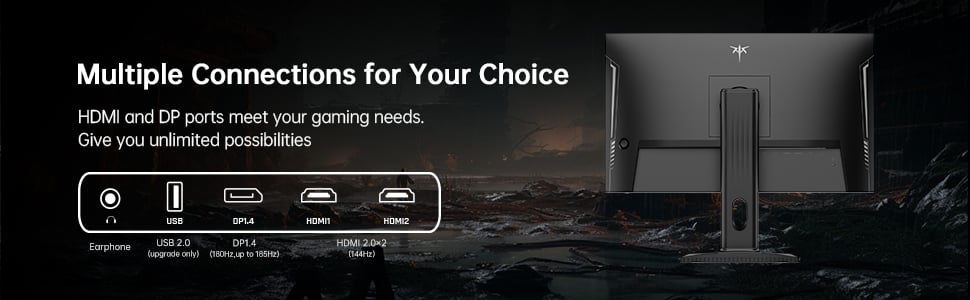 24 inch WQHD 180Hz Gaming Monitor