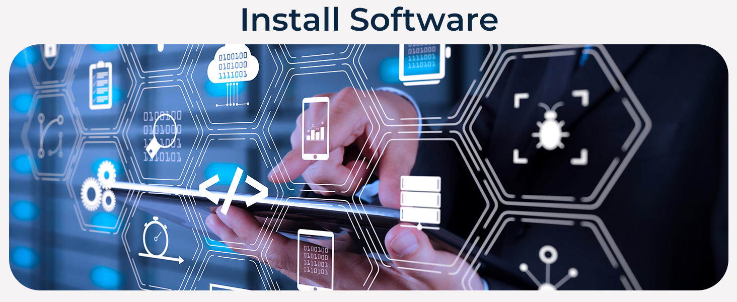 7-in-1 External Blu Ray Drive for Laptop, USB 3.0 & Type-C External CD DVD Drive