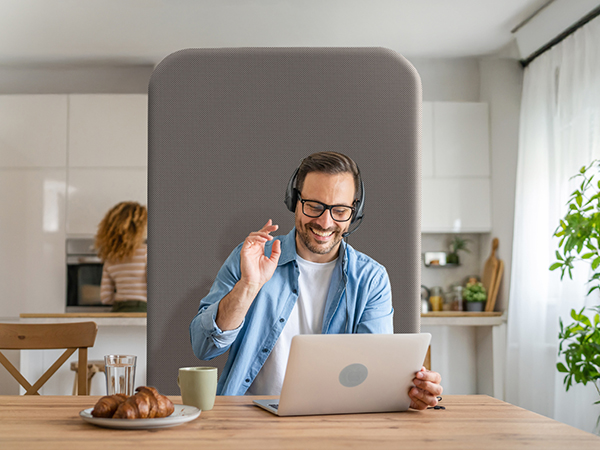 standing room divider steel for webcam background
