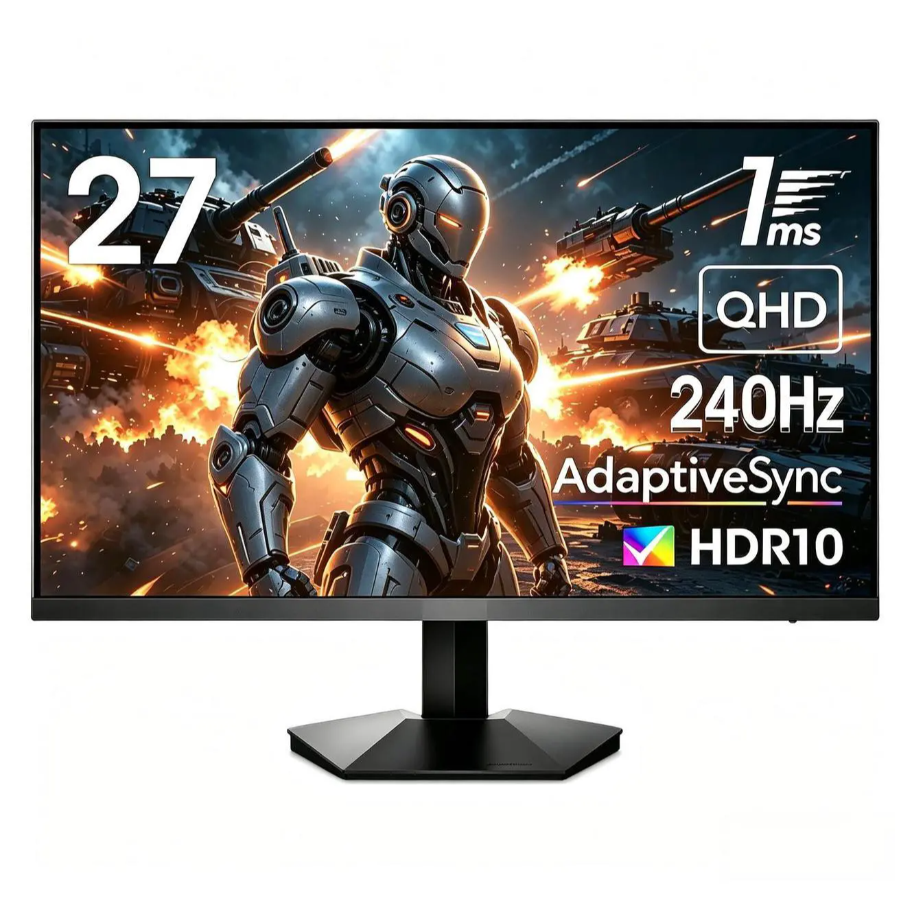 27" 1440p 240Hz,2560 x 1440