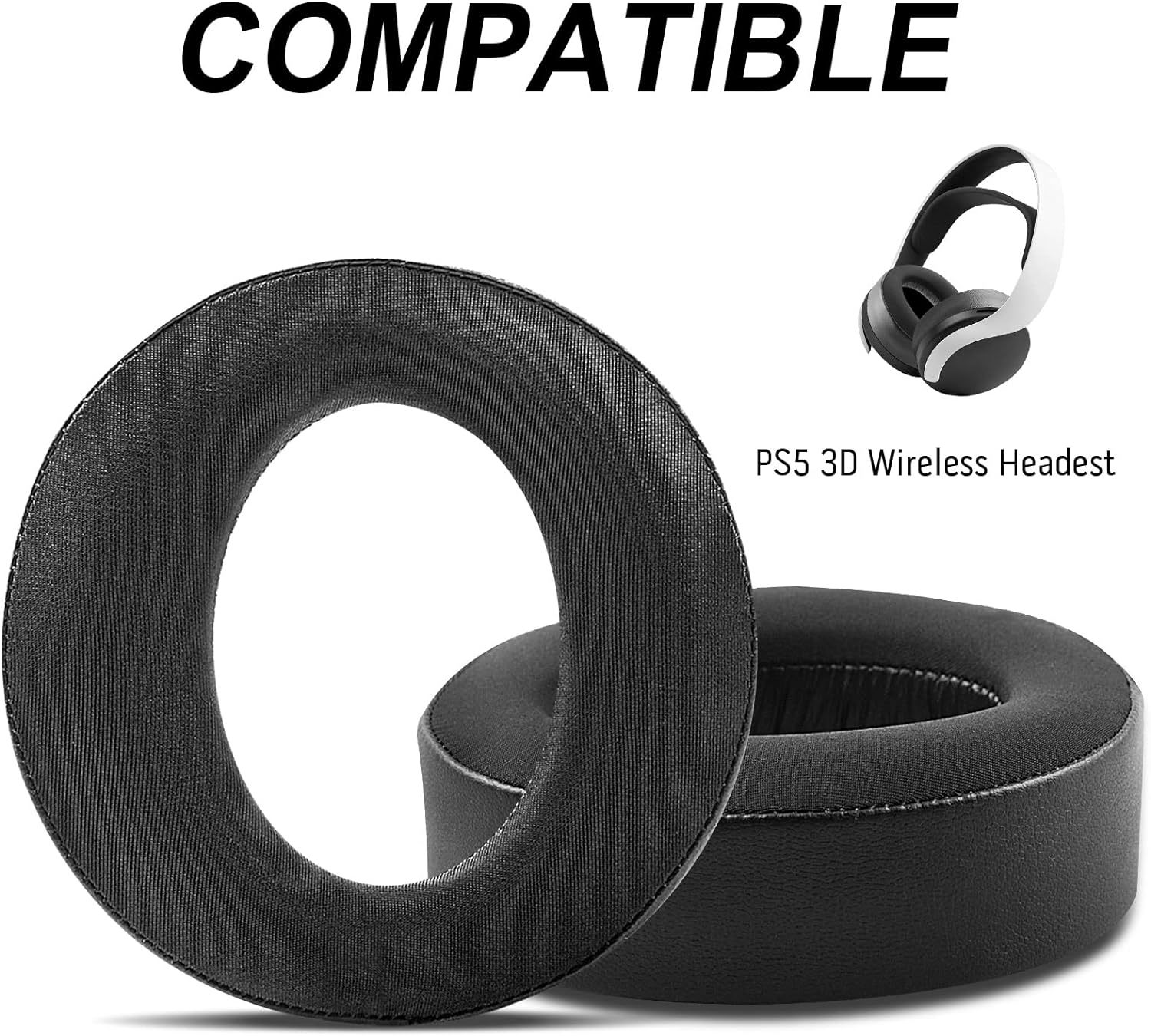 Gel Replacement Earpads for Sony Playstation 5