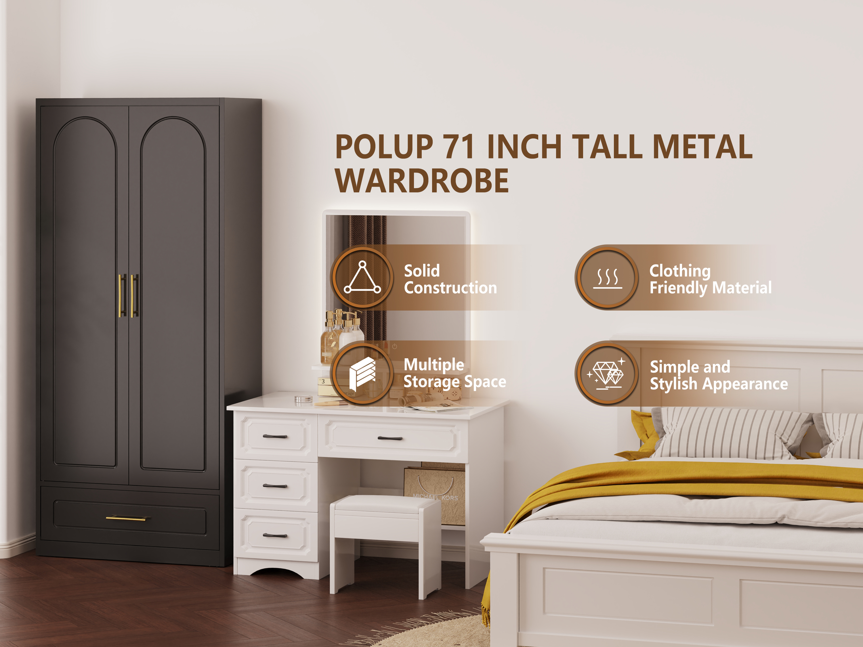 Large Wardrobe for Bedroom