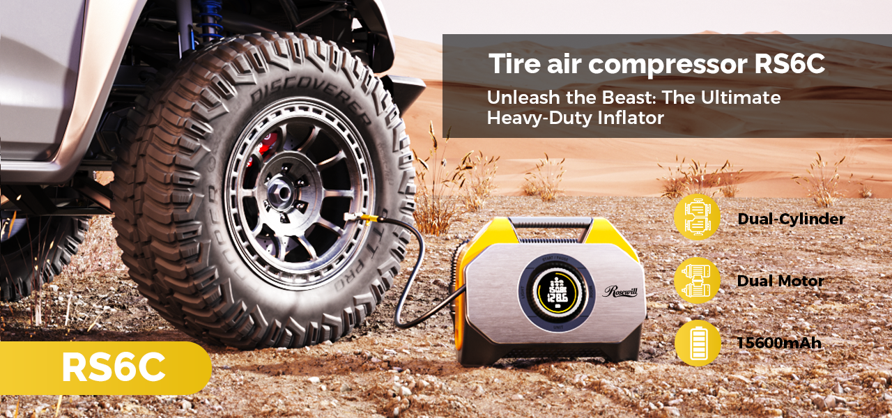 Tire air compressor Rs6c