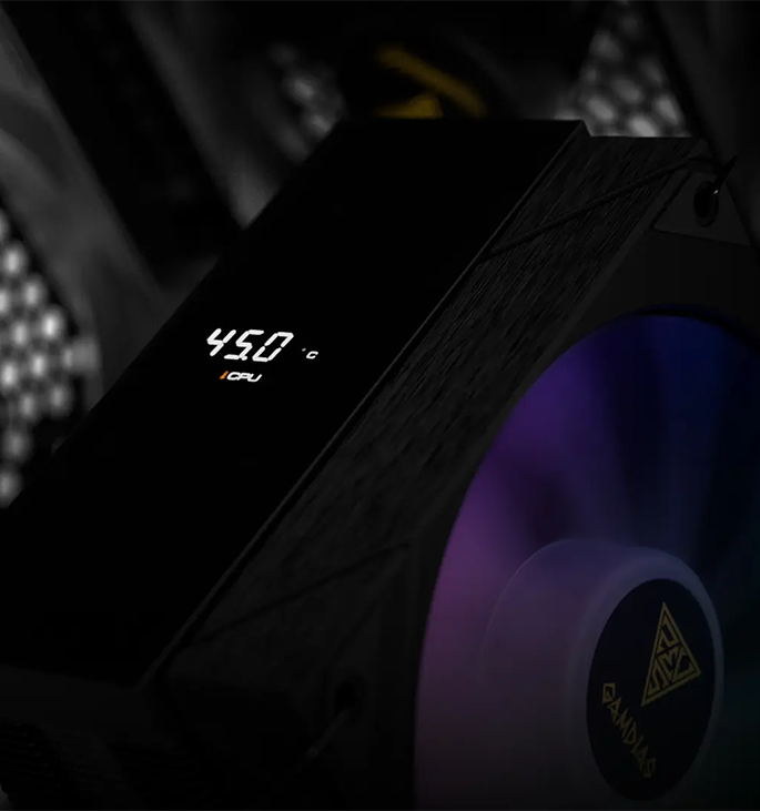 Gamdias Boreas M2-51D ARGB CPU Air Cooler