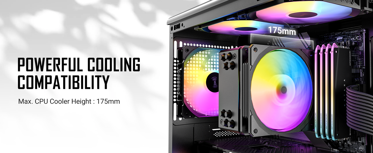 Antec P6 Neo ARGB Mid-Tower ATX PC Case