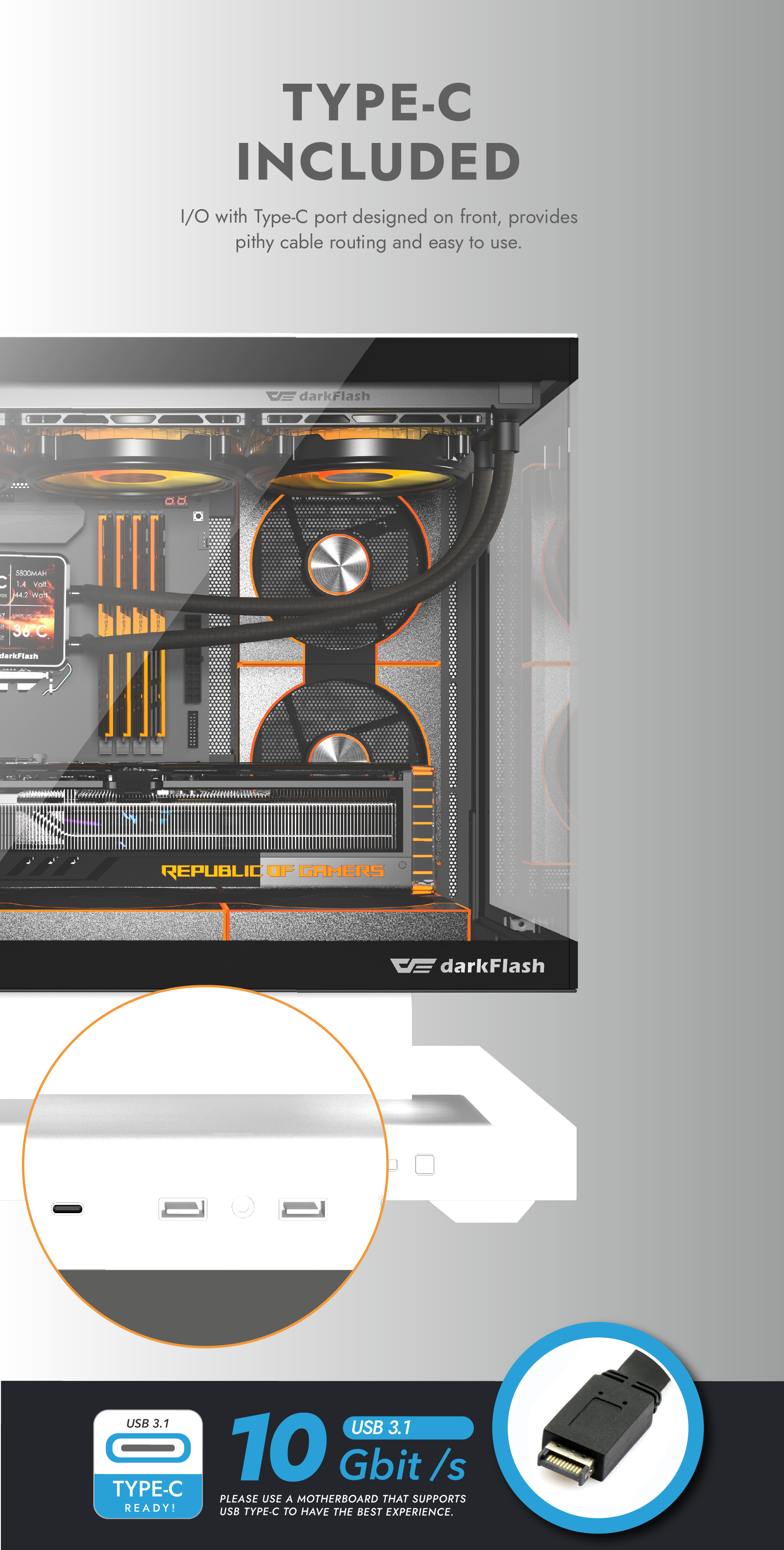 FLOATRON F1 M-ATX PC Case