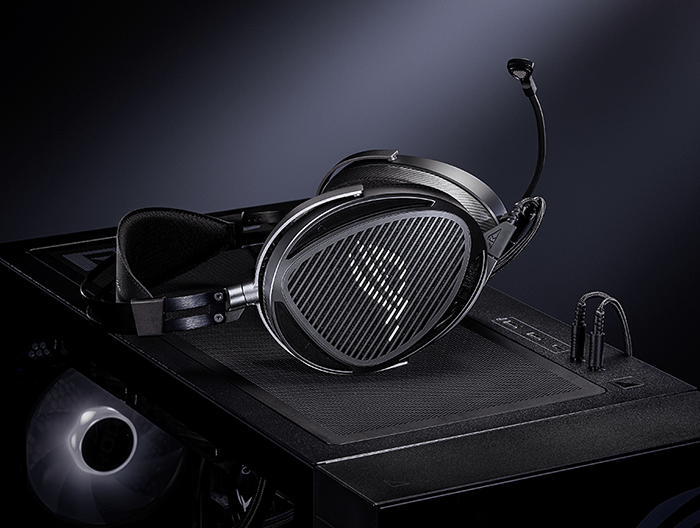 ASUS ROG Kithara Audiophile Open-Back Wired Headphones with Mic