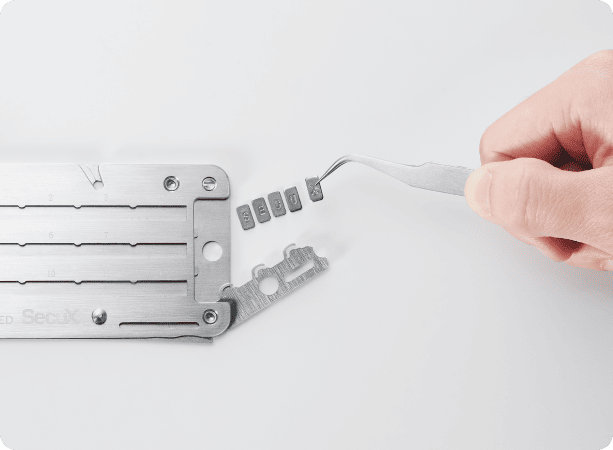 SecuX XSEED PRO Indestructible Crypto Wallet Seed Steel Storage