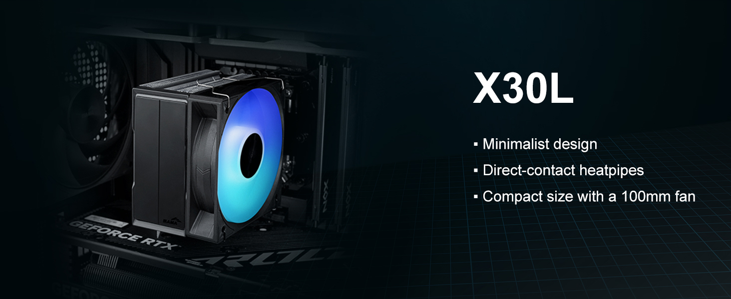 SAMA X30L Single-Tower CPU Air Cooler