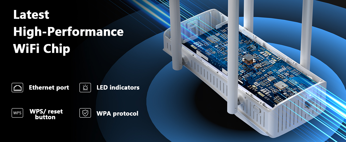 WAVLINK WL-WN583HX3 AX3000 WiFi 6 Extender
