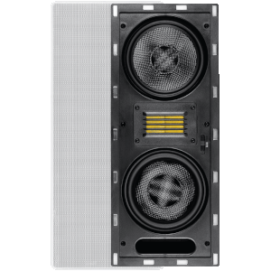 In-Wall Speaker 6.5in 3-way Carbon Fiber Column with Ribbon Tweeter (each)