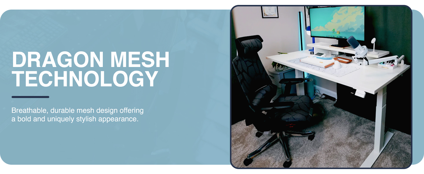 ergonomic fabric gaming chair, pro gamer chair with 4D armrests, high-back reclining desk chair