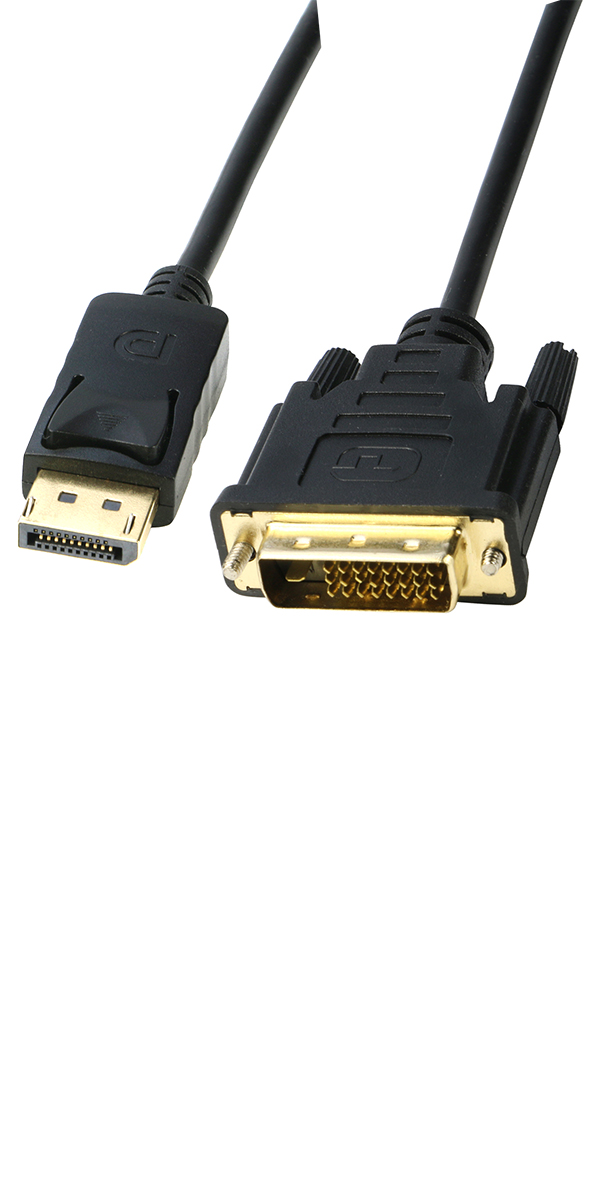 DisplayPort to DVI Cable 6FT 1080p