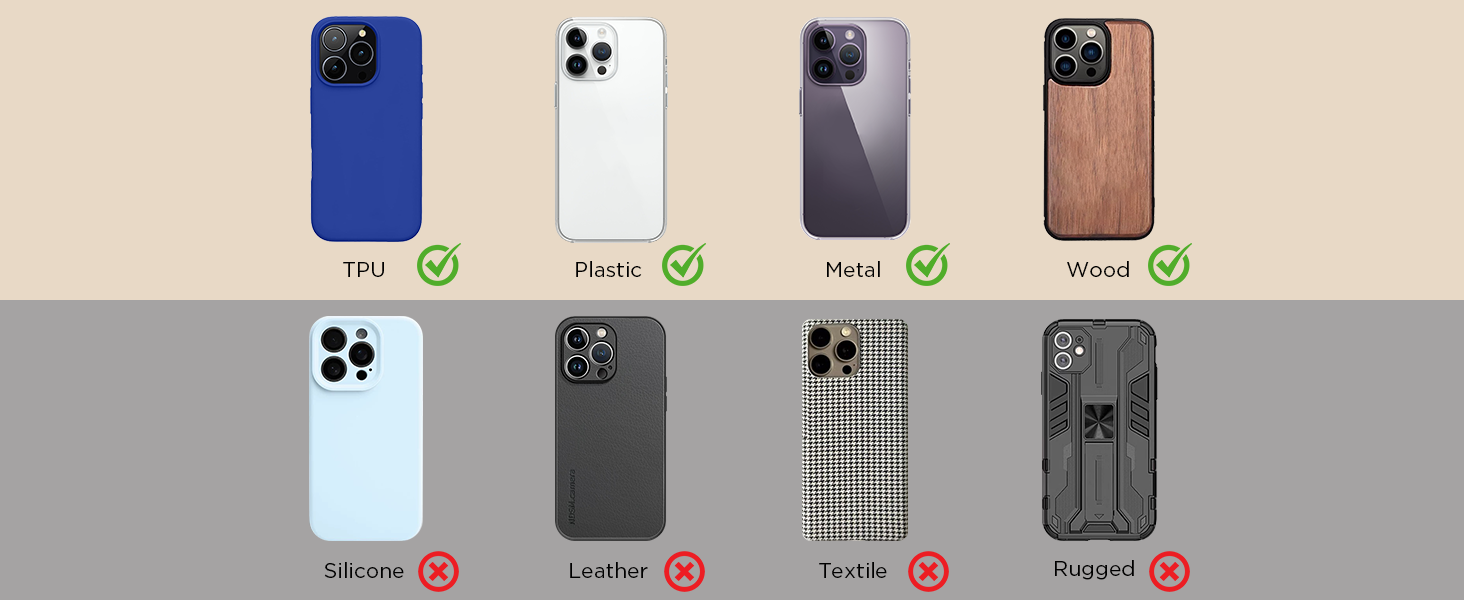 Support for phone cases