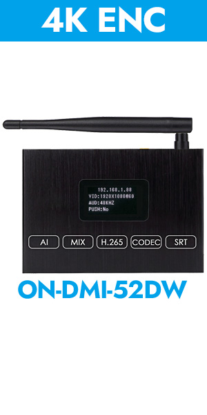 HVE52DW 4K WiFi HDMI Encoder with HDMI Loopout Dual USB2.0