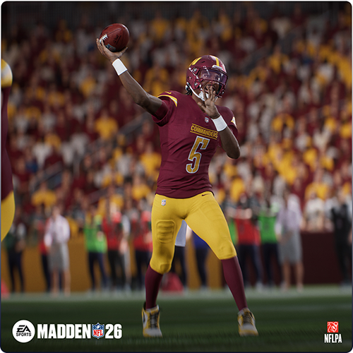 Madden NFL 26 QB DNA feature showing quarterback with unique pocket behavior and signature throwing motion