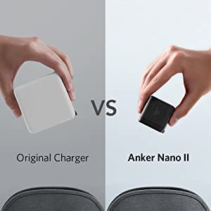 USB C Charger, Anker Nano II 65W GaN II PPS Fast Charger Adapter, Foldable  Compact Charger 