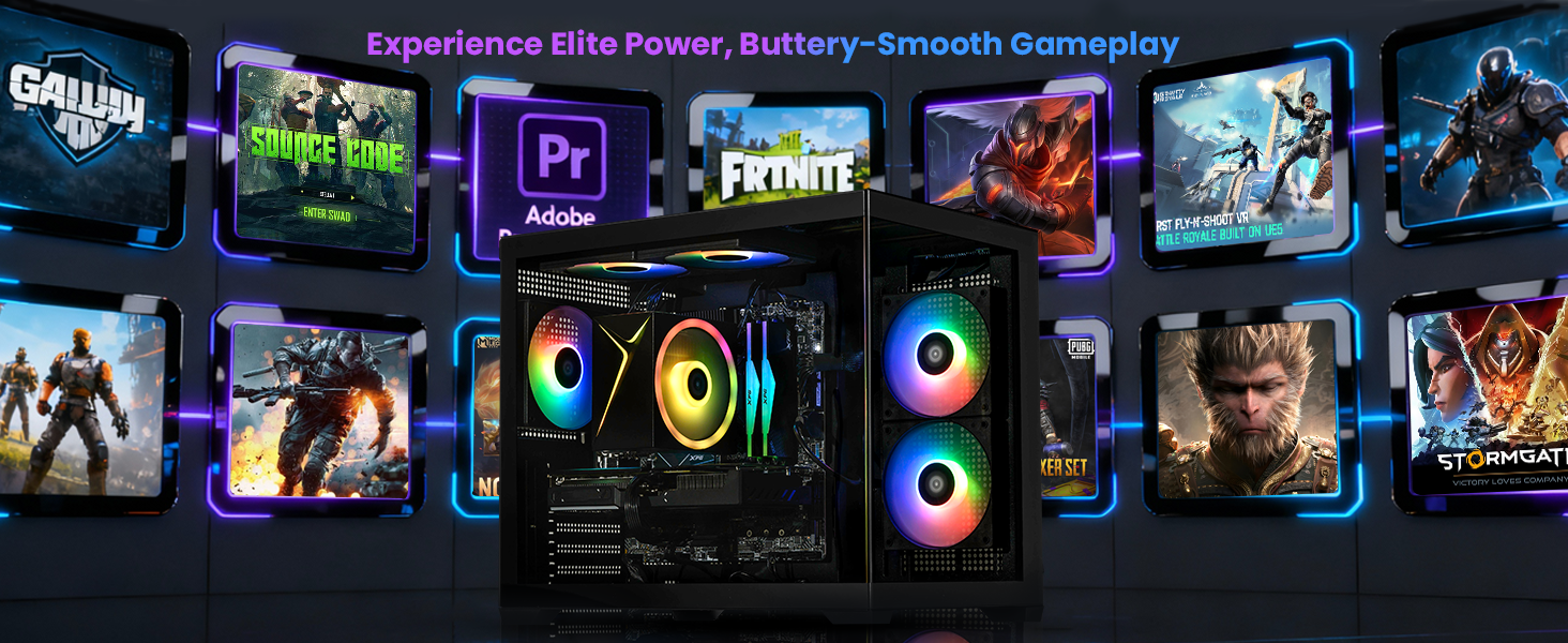 STORMCRAFT SIRIUS SI1440FBB-560N1 Gaming PC