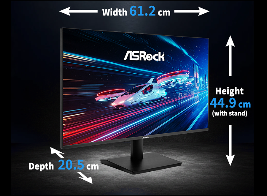 ASRock Challenger Series CL27FFBE Gaming Monitor