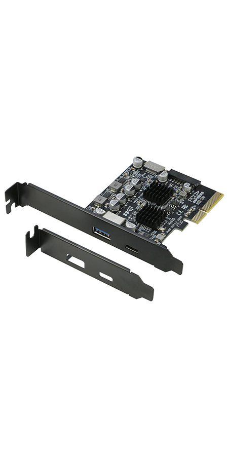 pcie to type e, 20pin, USB3.1 Type A and C