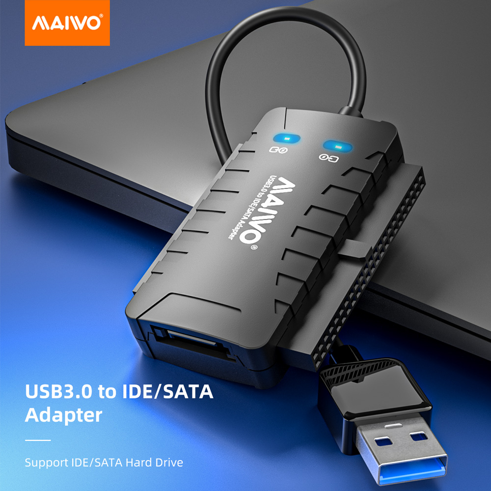 SATA/IDE to USB 3.0 Adapter for Universal 2.5 3.5 inch IDE and SATA HDD/SSD