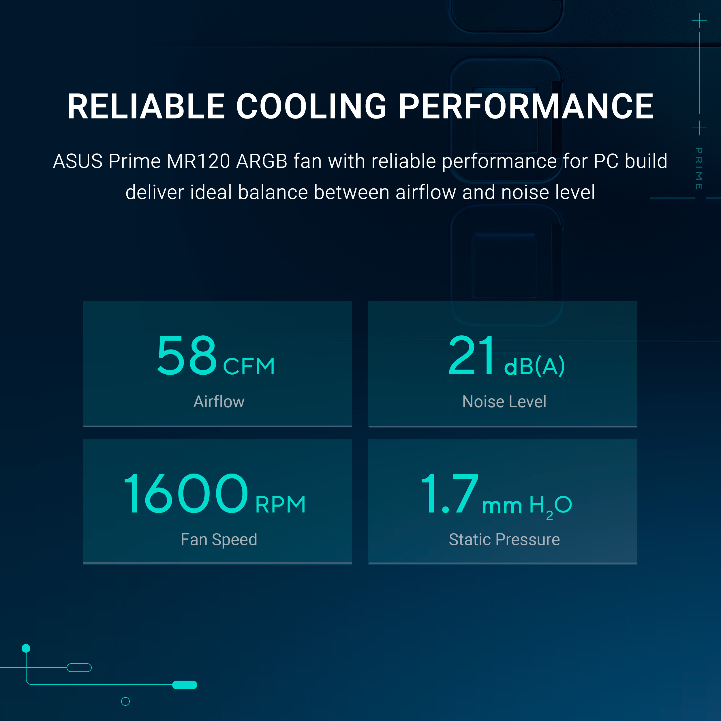 RELIABLE COOLING PERFORMANCE