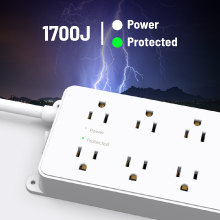 1700 joules surge protection