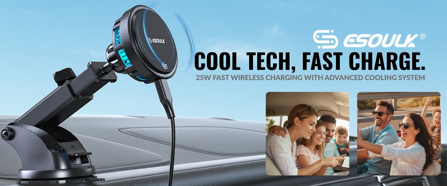 Wireless Dashboard Car Charger